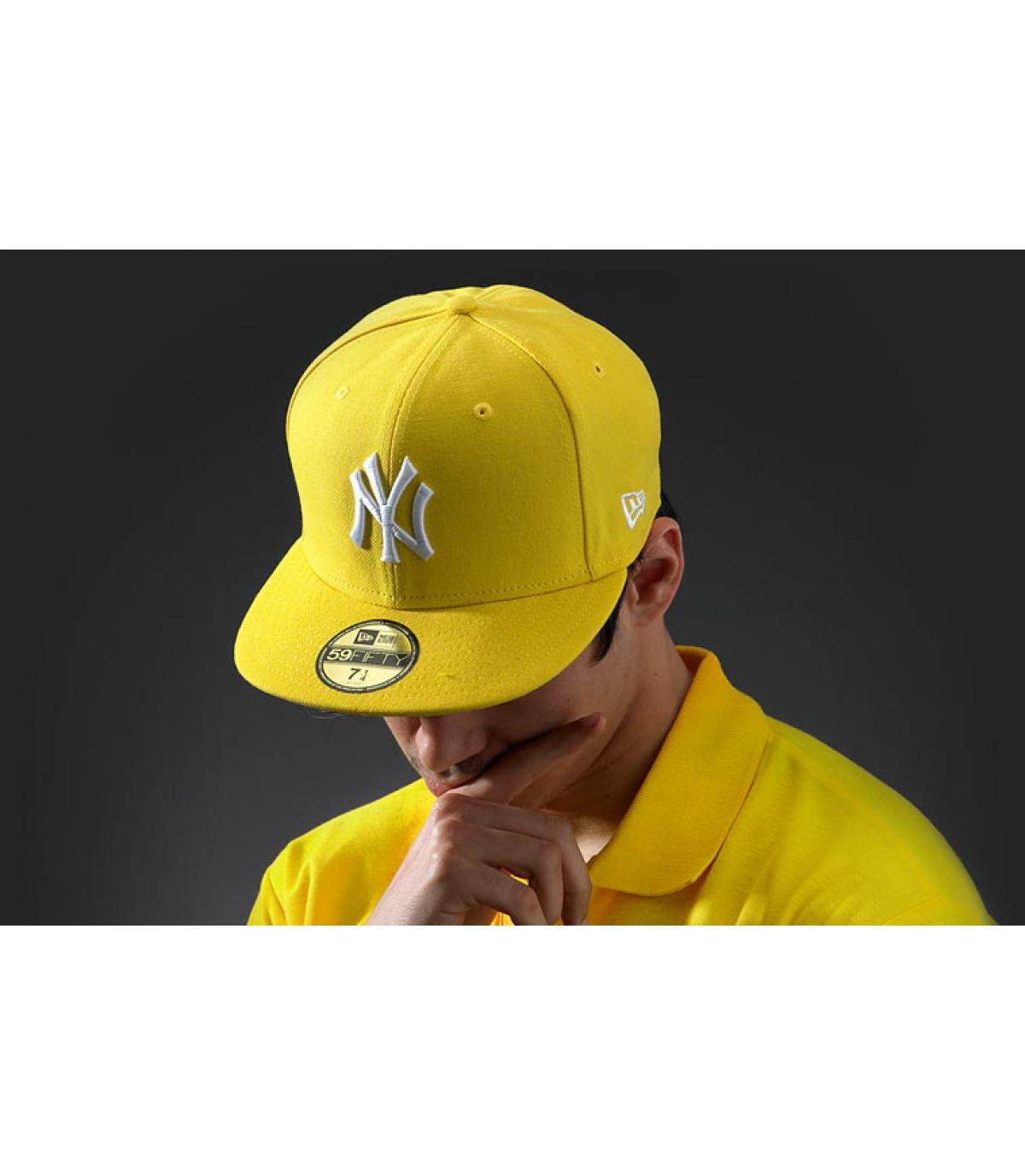 new era yellow cap