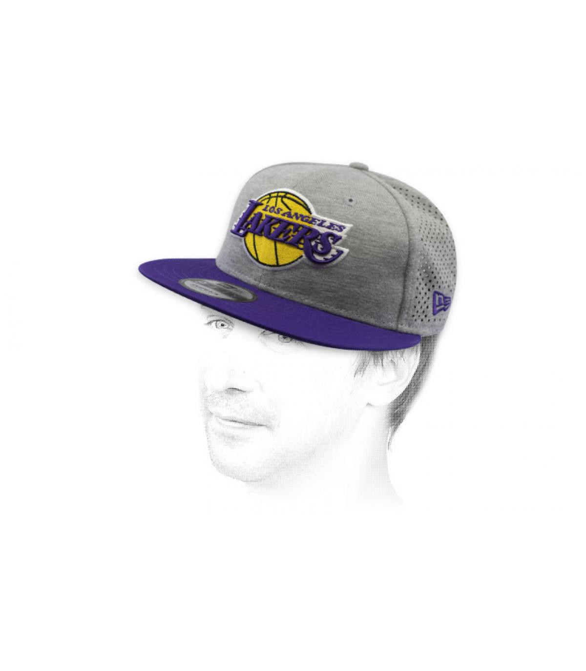 lakers shadow cap