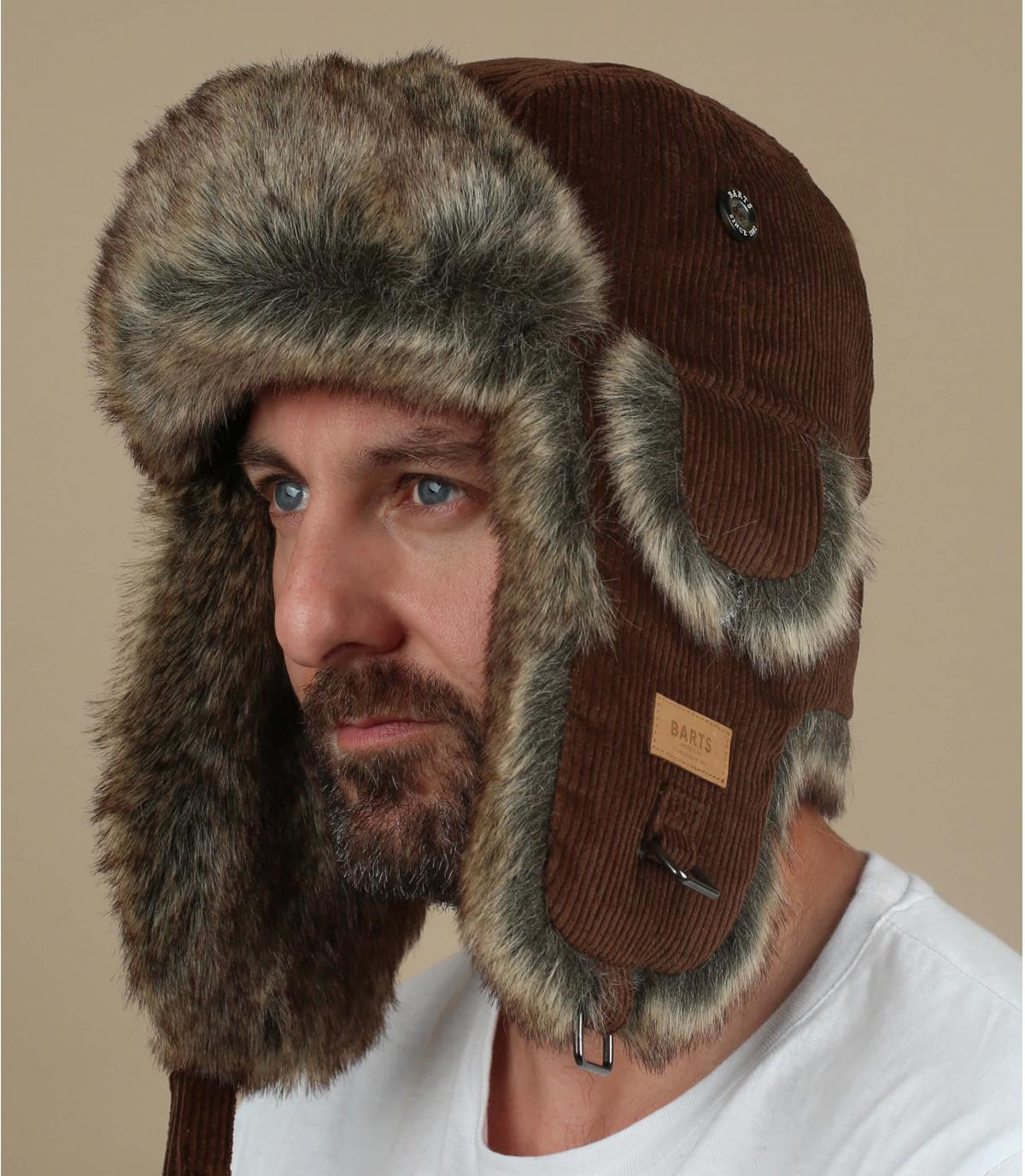 Corduroy Trapper Hat