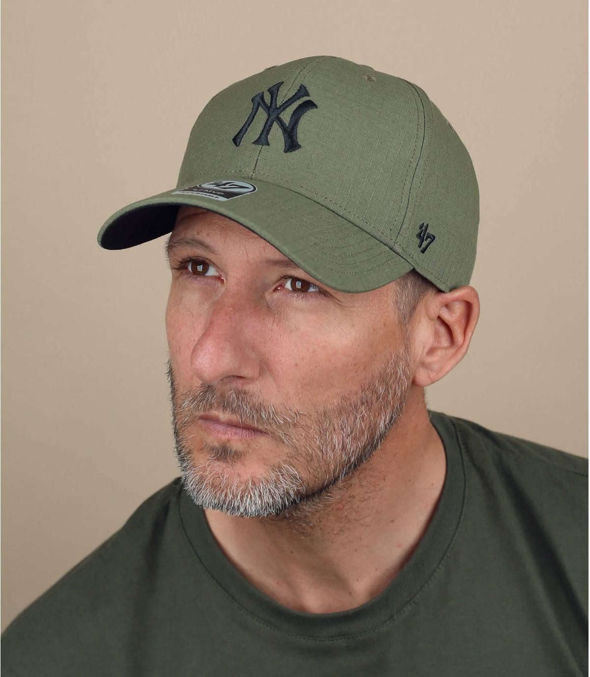 green NY cap - Grid Lock MVP NY canopy 