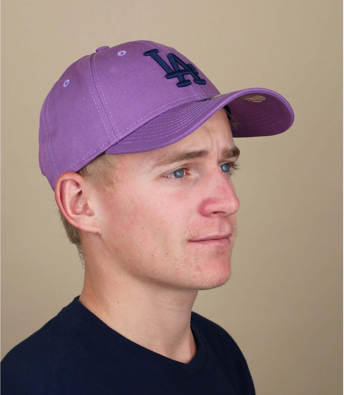 LA cap purple - League Ess LA 940 