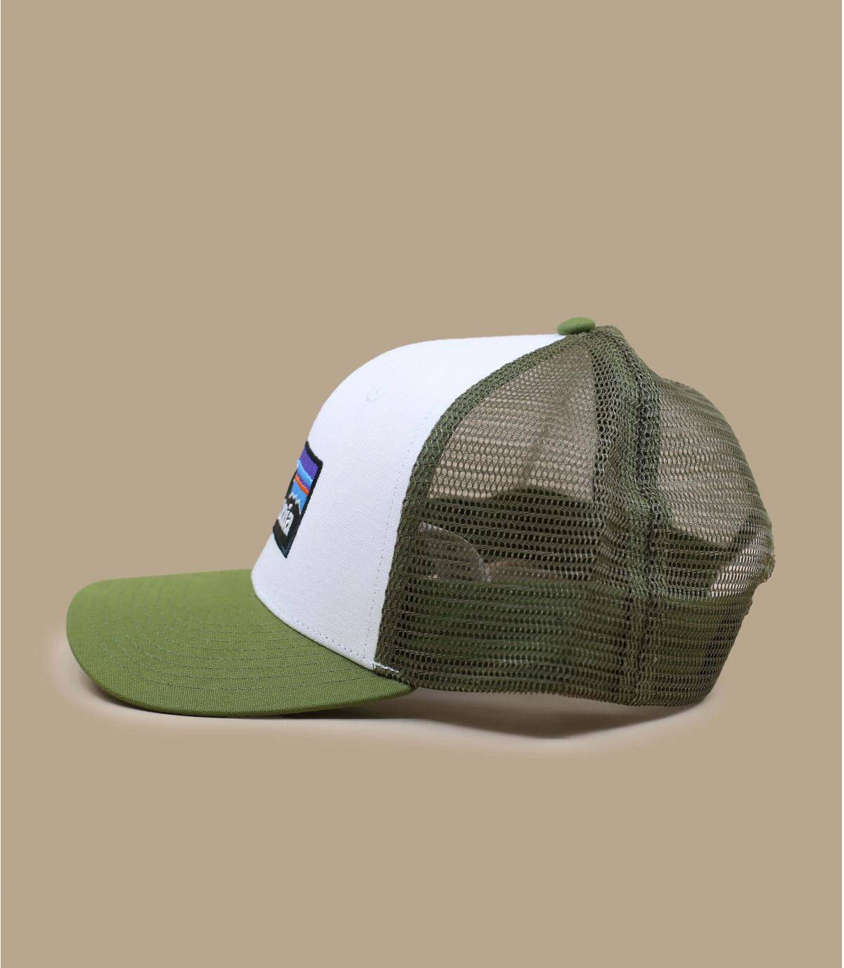 Patagonia P-6 Logo Trucker Hat (Nouveau Green) Cap