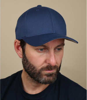 '47 Brand Cleveland Indians MVP Relaxed Fit Cap - Navy Wool Blend Hat With Velcro Closure - View #10
