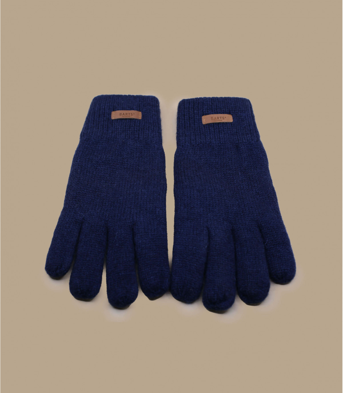 Navy wool gloves discount