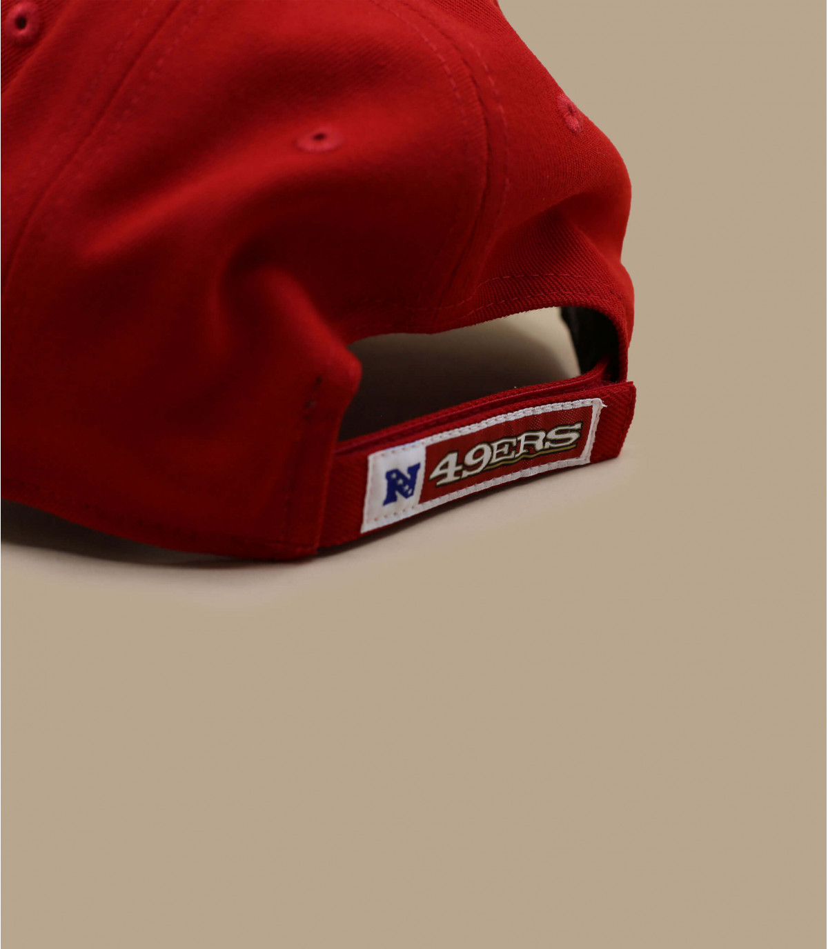 red 49ers curve cap Cap 49ers The League team New Era Headict