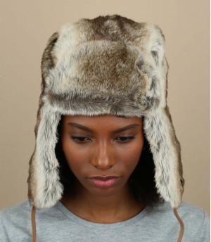 Eddie Bauer Truckee Faux Fur Trapper Hat - Natural - Size One Size