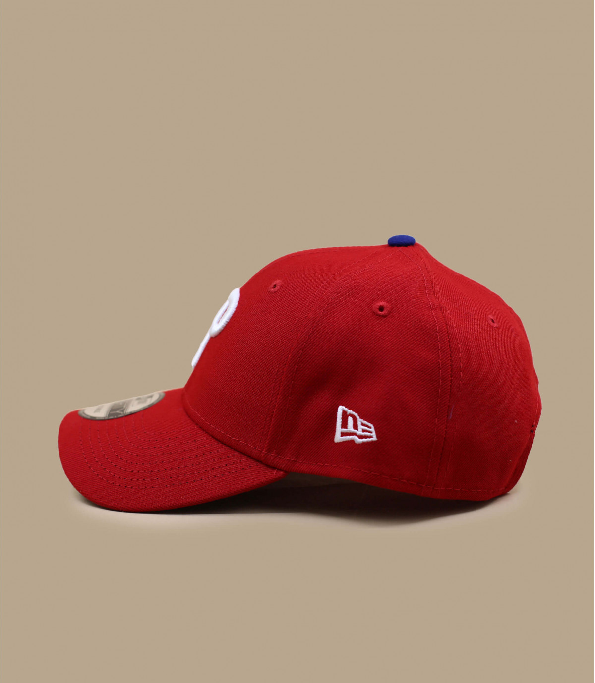 red P cap Phillies MLB The League New Era Headict
