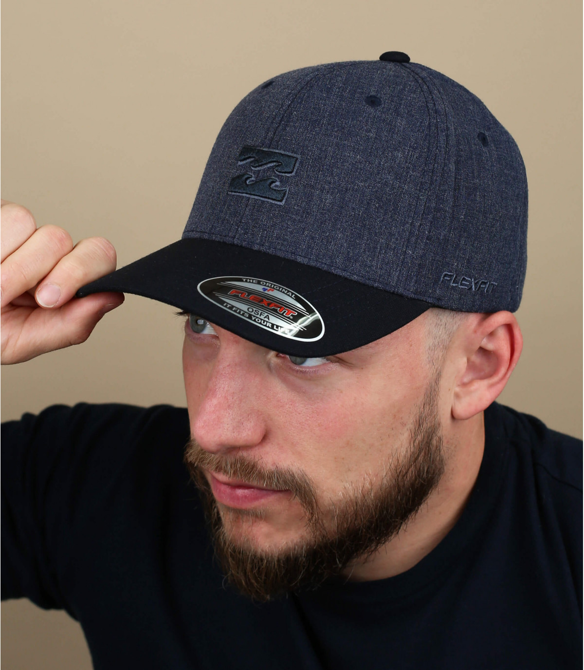 Navy blue curve cap - All Day navy Billabong : Headict