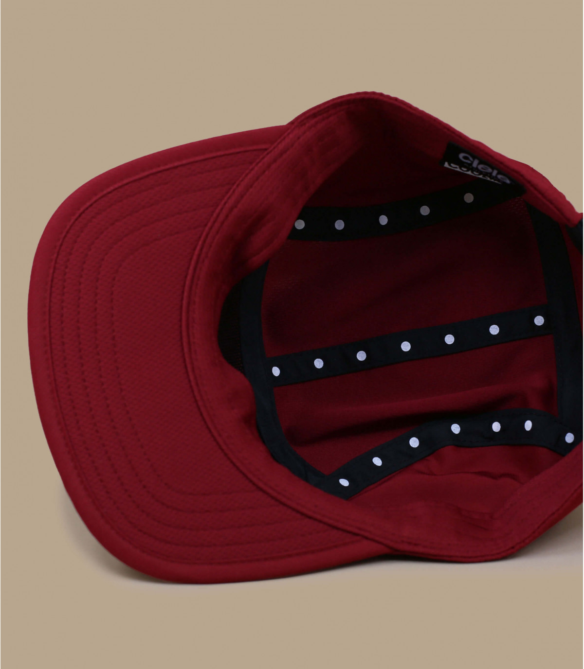 Running cap burgundy Ciele - Go Cap cab Ciele : Headict