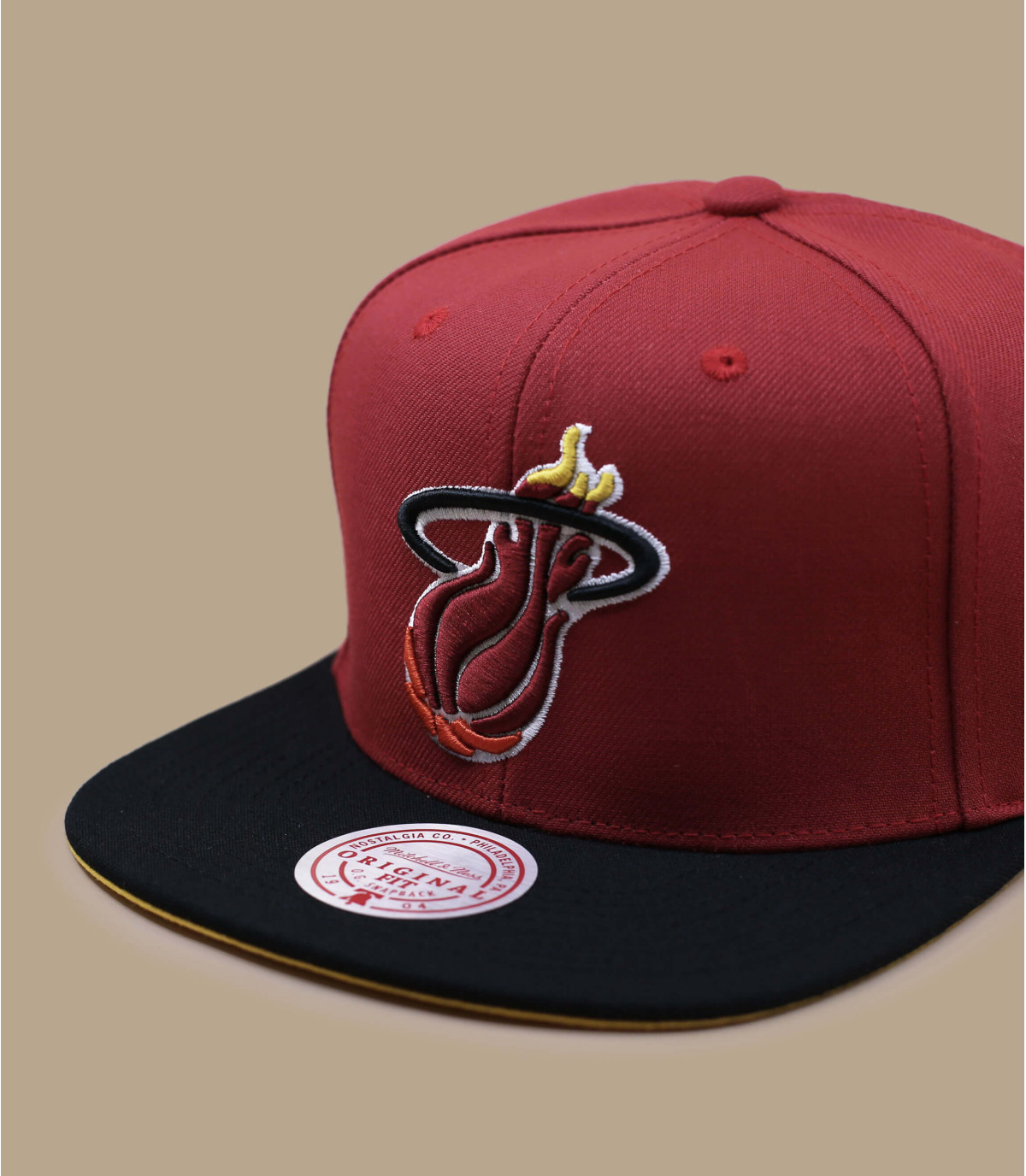 gorras mitchell y ness miami heat
