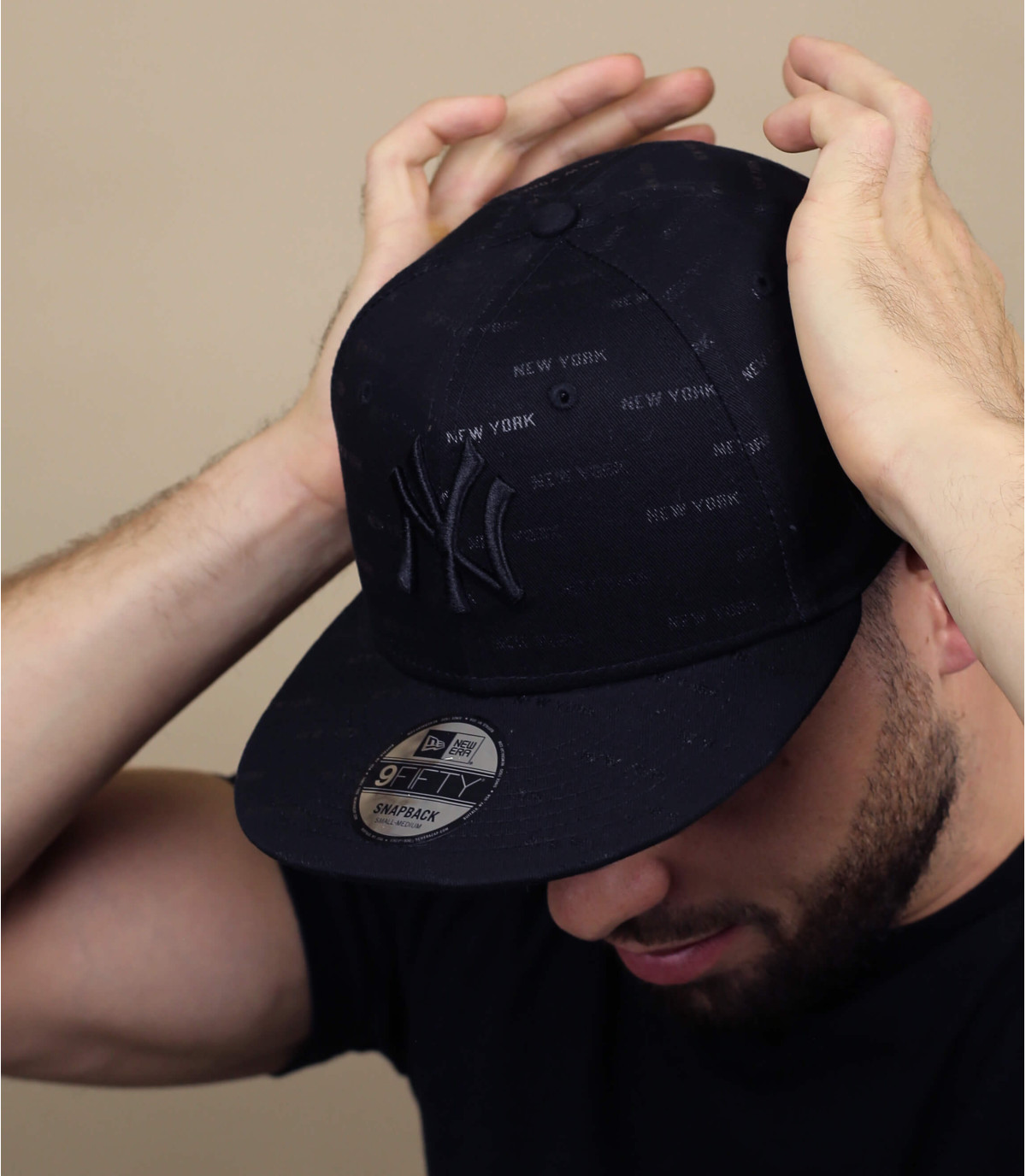 Ny flat peak sales caps