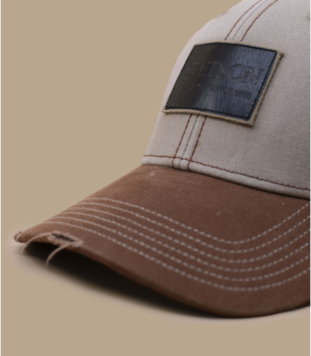 Distressed fitted baseball caps hot sale