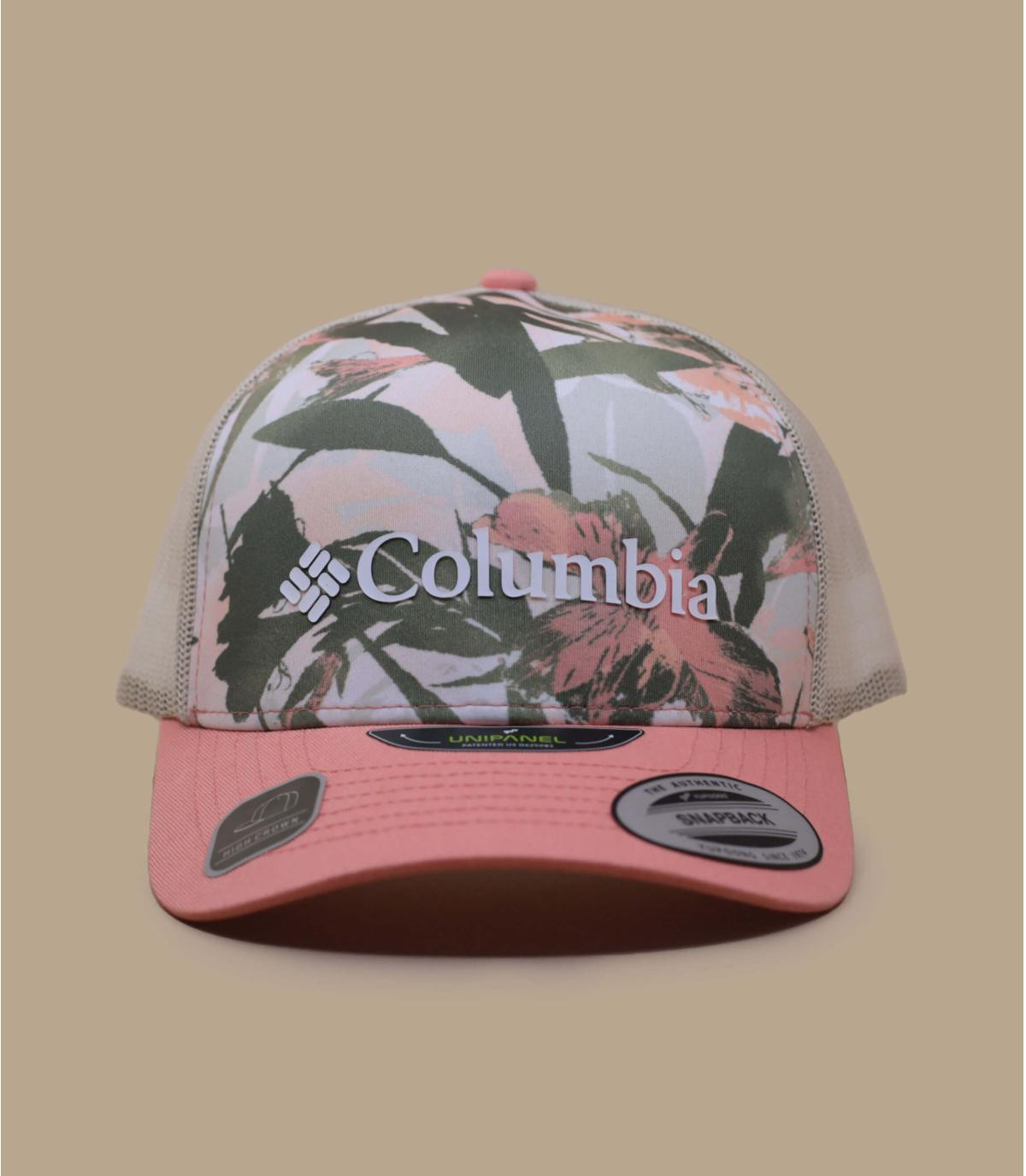 Pink columbia hat on sale