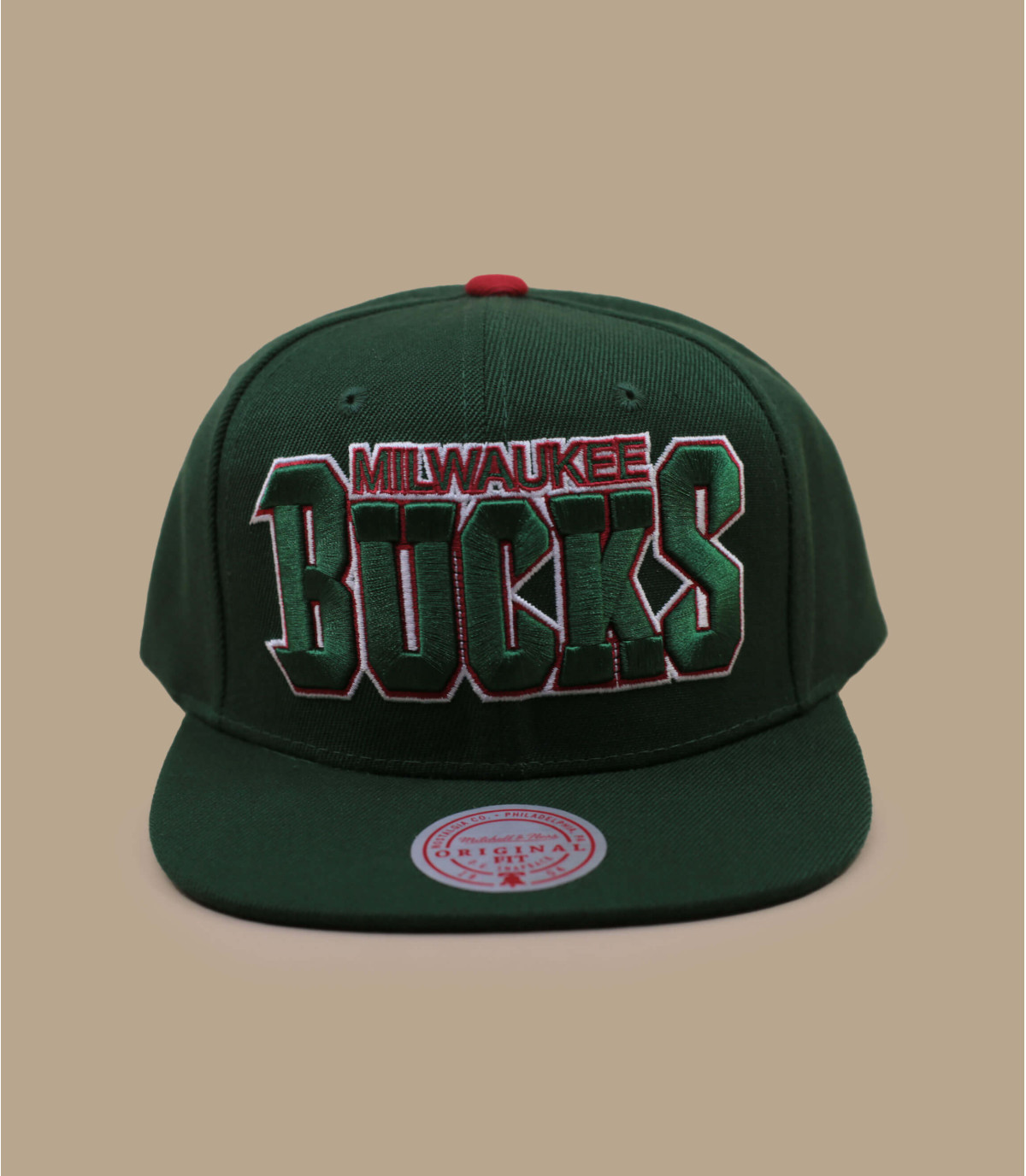 Milwaukee Bucks NBA Mitchell & Ness Vintage Snapback Hat