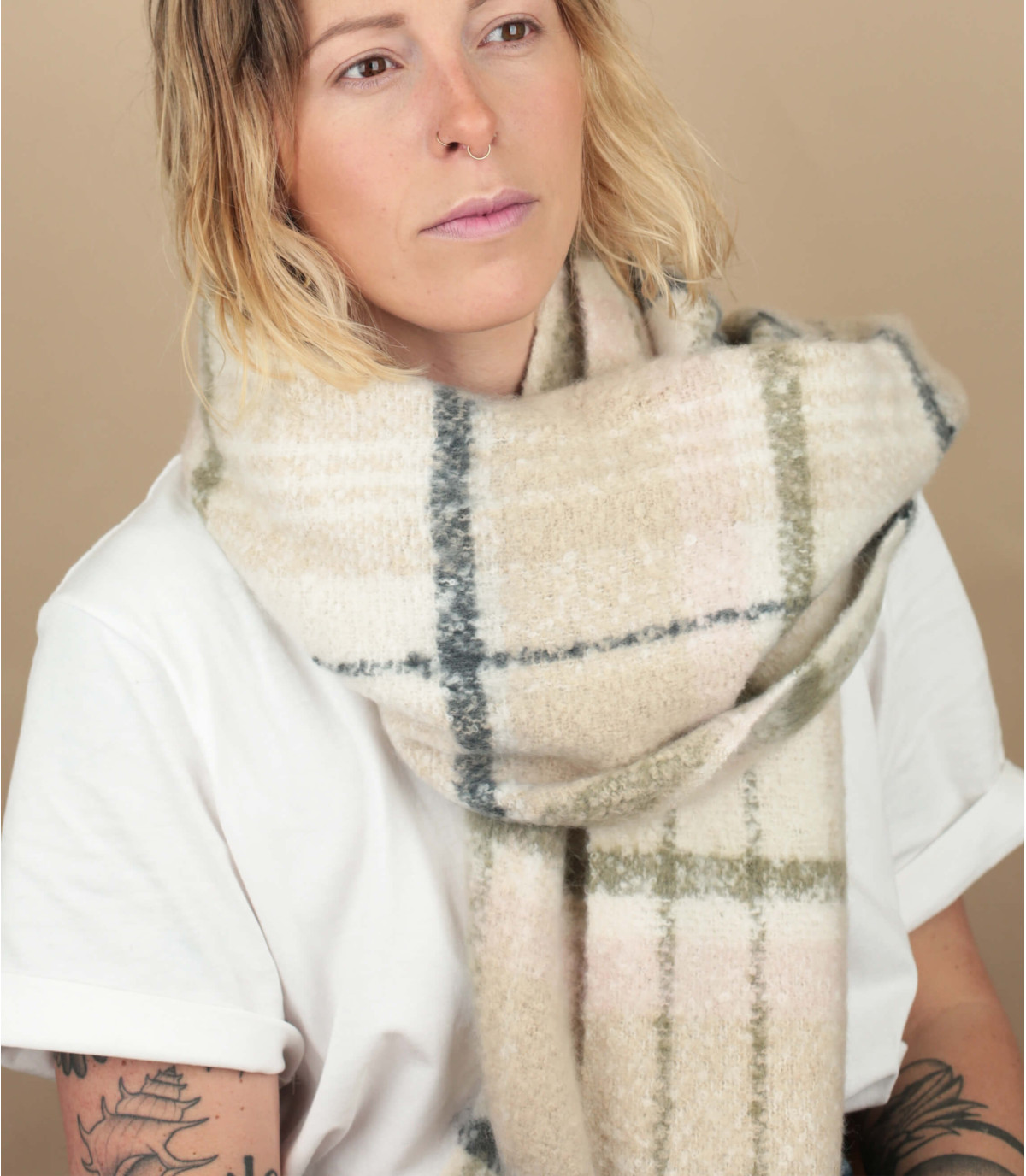 Loriant Scarf light brown