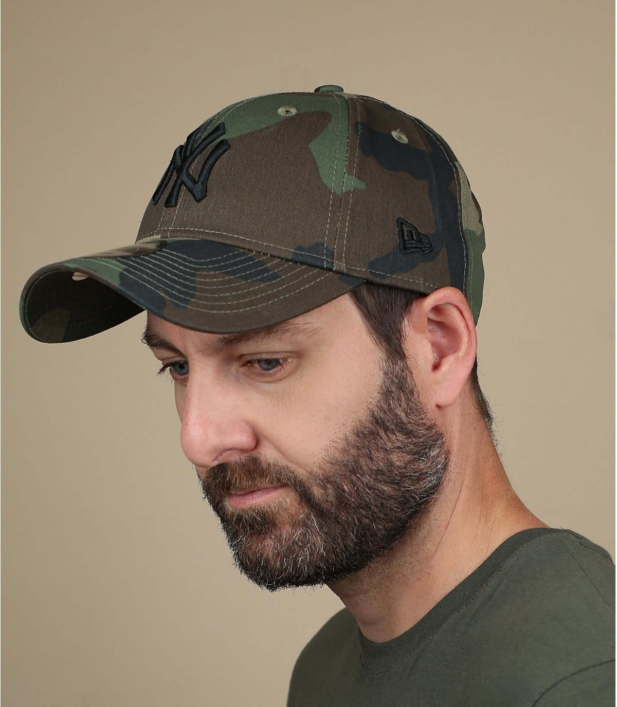 new era ny camo cap - League Ess 940 NY woodland camo black New Era :  Headict