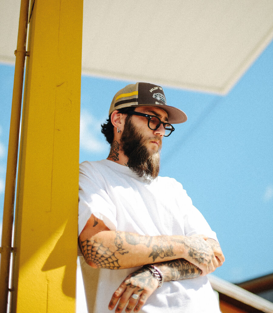 Auto Supply Trucker Cap  brown