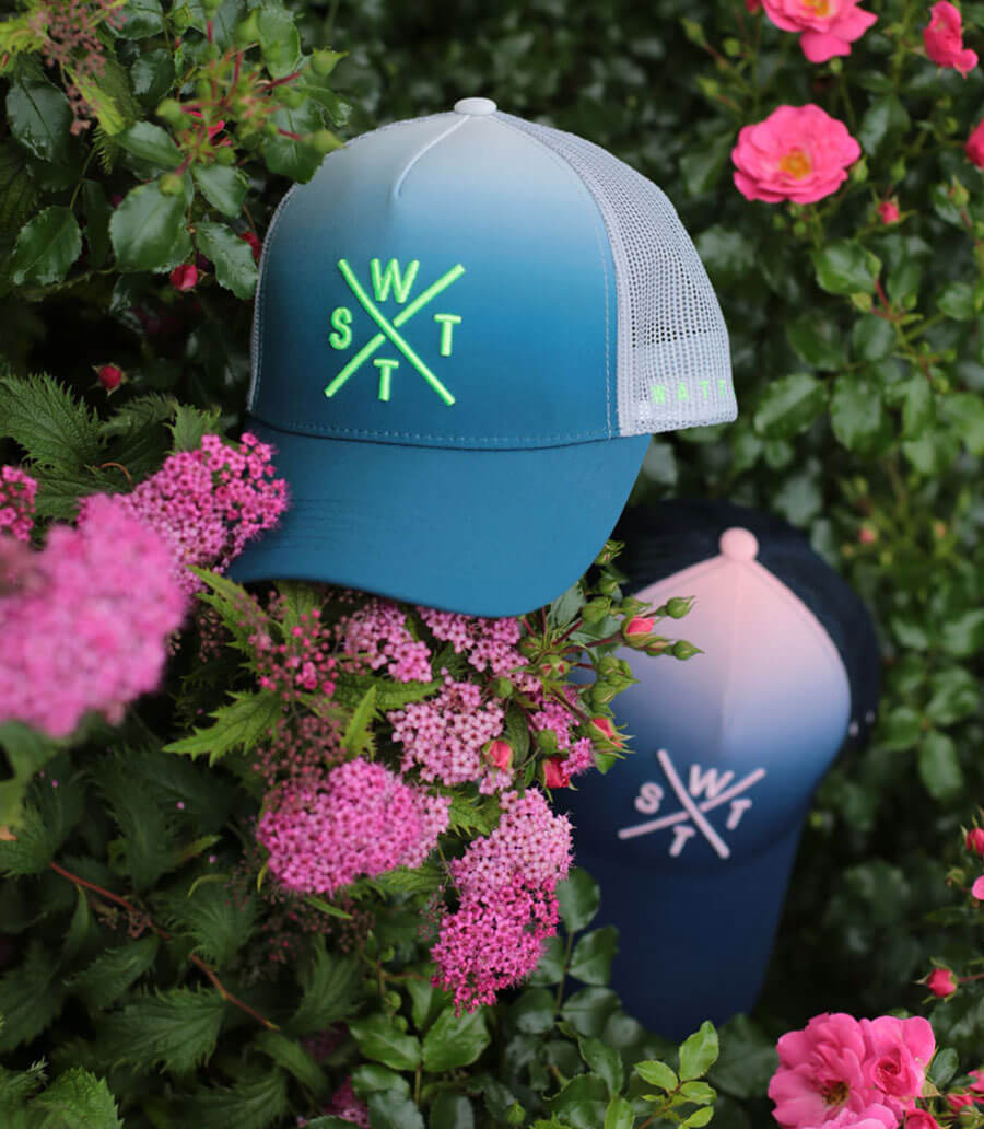 Trucker Cap  Tokyo Deep Dye old pink