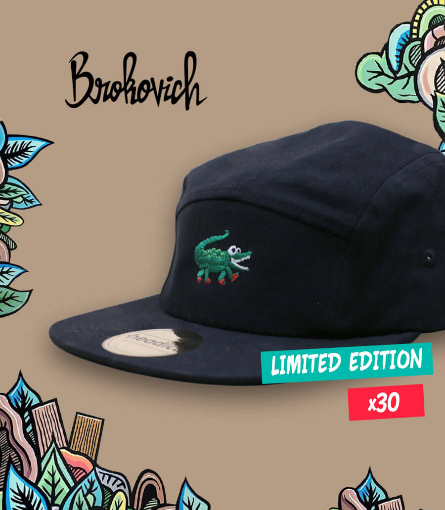 Broko Brokodile 5 Panel black